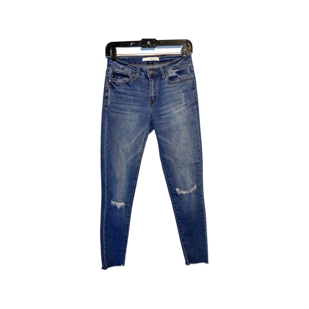 Kancan Women's Blue Distressed Jeans Size 25